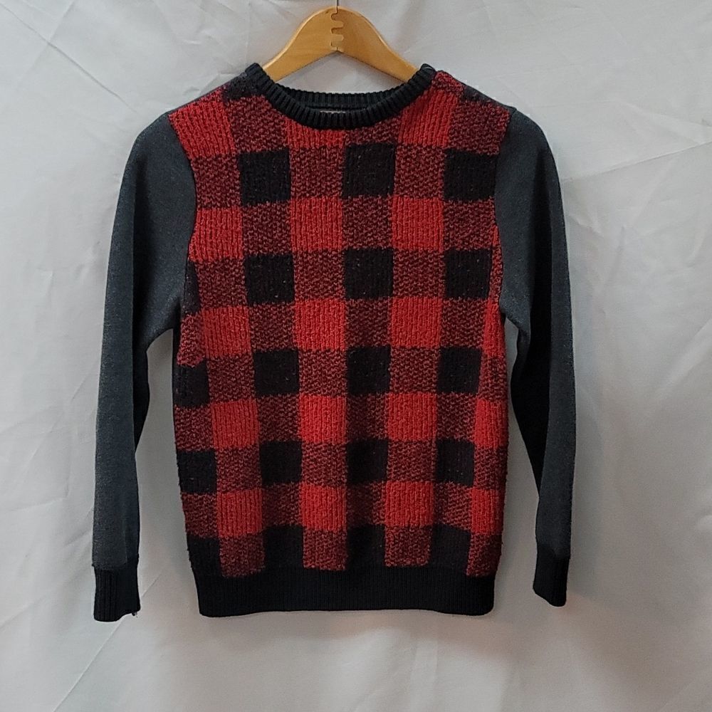 Boys Cat & Jack Checkered Sweater